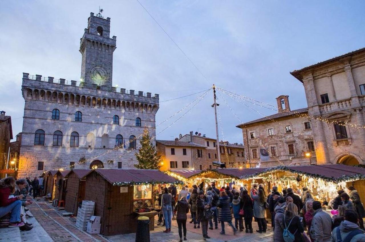 Il Loggione,Montepulciano Esperienza Toscana, 150 Mt Da Piazza Grande Eksteriør bilde